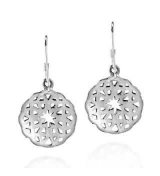 Celtic Sterling Silver Dangle Earrings in Women's Drop & Dangle Earrings