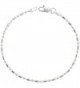 Sterling Silver Dot Dash Pallini Bead Ball Chain 1.8mm Nickel free Italy- sizes 7 - 30 inch - CU113BONY6L