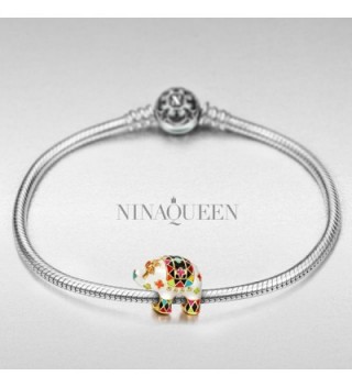 NinaQueen Elephant bracelets anniversary valentines in Women's Charms & Charm Bracelets