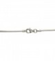 Sterling Silver 1 6mm Nickel Necklace