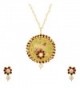 JaipurSe Jewelry Pendant Earring Accessory - Brown - CE1853ELQCD