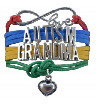 Autism Grandma Bracelet- Autism Awareness Jewelry- Autism Puzzle Piece Bracelet Makes the Perfect Gift - CA12LZWL8SL