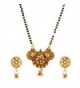 Traditional Indian Historic South Indian Inspired Mangalsutra Necklace with Earrings Ethnic Tanmaniya - CD1825900N9