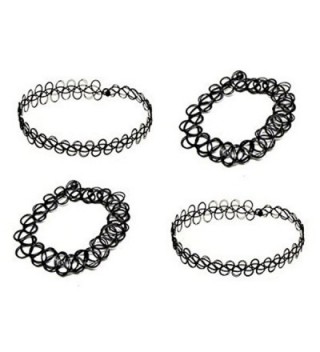 Necklace Bracelet Vintage Jewelry Stretch - Black - CY120GDOZ6H