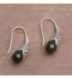 NOVICA Sterling Silver Earrings Midnight