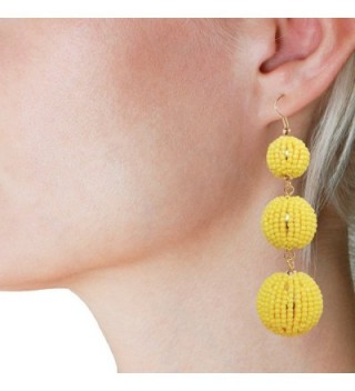 Humble Chic Statement Earrings Gold Tone
