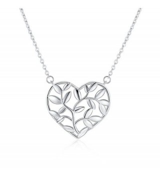 Rosa Vila Heart Tree Branches Necklace - Nature Inspired Necklaces For Women - CR18998CREH