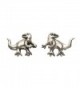 Sterling Silver Baby T-Rex Dinosaur Stud Earrings - CE11GGRKFAR