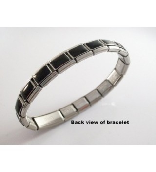 Diabetes Medical Alert Italian Bracelet