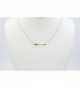 Sterling Necklace Sideways Horizontal Adjustable in Women's Pendants
