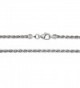 Sterling Silver Italian Diamond Necklace