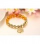 Plated Stainless Steel Stretch Bracelet in Women's Tennis Bracelets