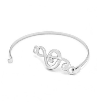 True S MB5176 AS Silver Treble Bangle