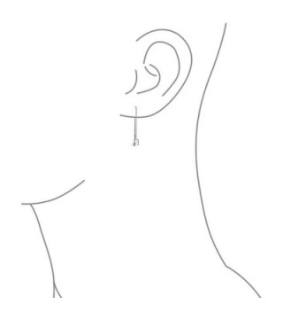 Bling Jewelry Sterling Threader Earrings in Women's Drop & Dangle Earrings