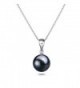 Japanese Freshwater Cultured Necklace Solitaire - Size/Pearl-7.0mm - C612HAQ7O1F