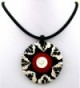 Round Shell Pendant necklace BA126