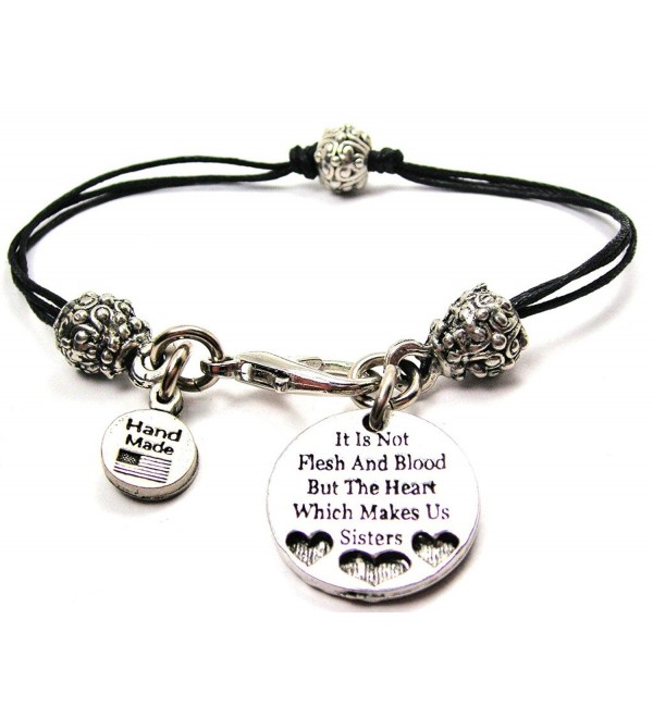 ChubbyChicoCharms Sisters Pewter Beaded Bracelet - CL12JOO40TV