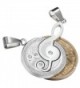 Jstyle Jewelry Stainless Pendant Engraved in Women's Pendants