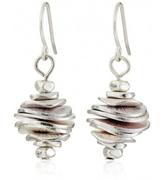 Kenneth Cole New York Silver-Tone Stacked Disc Drop Earrings - CI11CJYXKK9