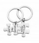 WUSUANED You're My Person Necklace/Keyring Gift for Best Friend Wife Girlfriends - Puzzle keyring - CU12OCMLQHR