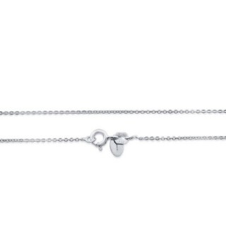 BERRICLE Italian Rhodium Sterling Necklace