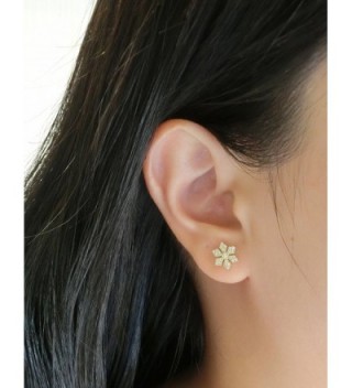 YAN LEI Sterling Snowflake Earrings