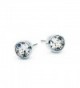 Harley Rhodium Earrings Swarovski Crystals
