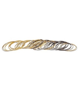 Lux Accessories Textured Multiple Bracelet