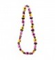 Bead String Necklace Liquorice Allsorts Elasticated Made With Resin by JOE COOL - CC12C76A96F