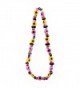 Bead String Necklace Liquorice Allsorts Elasticated Made With Resin by JOE COOL - CC12C76A96F