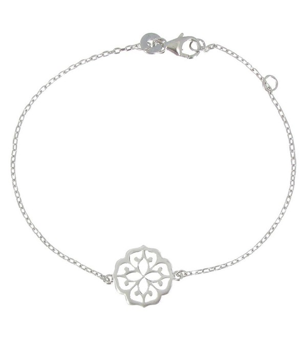 Les Poulettes Jewels - Bracelet Lotus Blossom Sterling Silver - CH11HY5DKOT