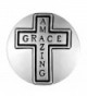 Ginger Snaps Amazing Grace Cross SN03-25 (Standard Size) Interchangeable Jewelry Accessories - CR183YZXAXX