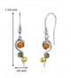 Baltic Squiggle Earrings Sterling Silver