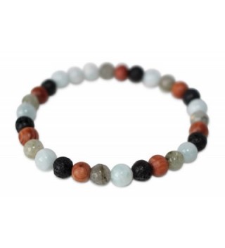 Leboha Essential Bracelet Labradorite Aquamarine