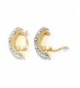 Womens Evening Bridal Wedding Earrings in Women's Clip-Ons Earrings