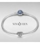 Ninaqueen Sterling Silver Heart shaped Hollow in Women's Charms & Charm Bracelets