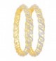 Touchstone Bollywood charming zirconia designer in Women's Bangle Bracelets