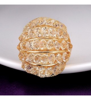 Mytys Zirconia Fashion Crystal Cocktail in Women's Statement Rings