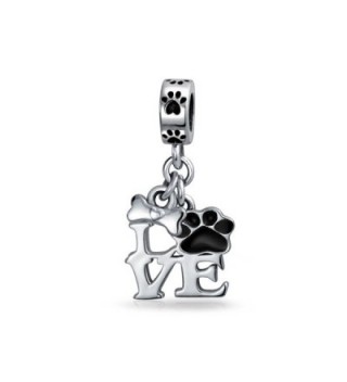 Bling Jewelry Enamel Dangle Silver in Women's Charms & Charm Bracelets