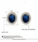 Yoursfs Middleton Sapphire Earrings Necklace in Women's Jewelry Sets