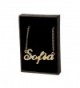 Name Necklace "Sofia" 18K Gold Plated - CG11GSLCIX9