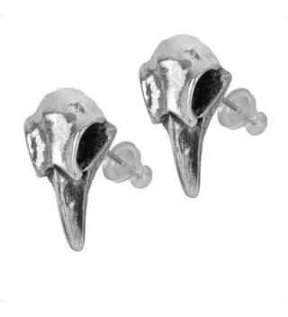 Rabeschadel Pair of Earrings by Alchemy Gothic - CF126R5O9F5