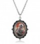 Star Wars Jewelry Star Wars Episode 7 Steel Cameo Pendant Necklace- 18" - CQ1265P289B