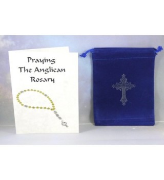 Anglican Rosary Beads Amethyst Instruction