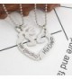 Heart Couple Engraved Pendant Necklace