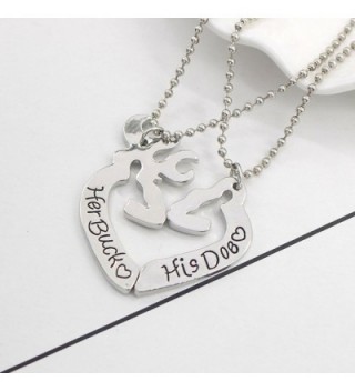 Heart Couple Engraved Pendant Necklace in Women's Pendants