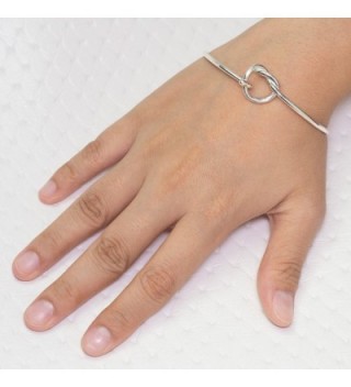 Sterling Silver Endless Openable Bracelet in Women's Bangle Bracelets