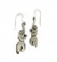 Mark Poulin Women's Pewter Earrings Little Hanging Sloth - CU11T9W04NP