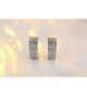 Joyfulshine Womens Crystal Zircon Earrings in Women's Stud Earrings