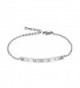 Silver Diamond Numerals Identification Bracelet - Silver color bracelet - CT122BZZ5I5